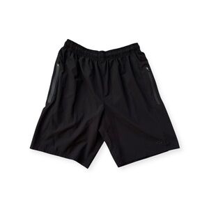 Sleek Black Athletic Shorts for Men